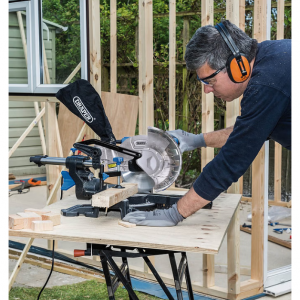Draper SMS210B Sliding Compound Mitre Saw 210mm @ Tooled Up