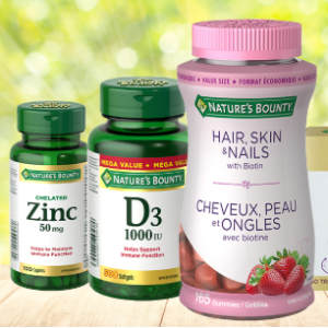Nature's Bounty 多款保健品大促 @ Well.ca