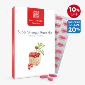 Healthspan 超强效玫瑰果 90片