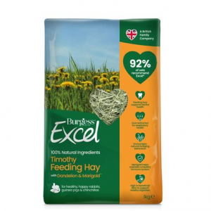Burgess Excel Feeding Hay with Dandelion & Marigold