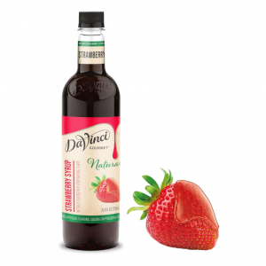 DaVinci Gourmet Naturals Strawberry Syrup, 25.4 fl oz @ Amazon