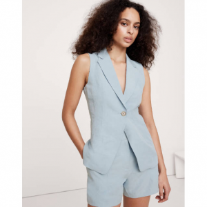 Banana Republic Hourglass Tencel™-Linen Vest