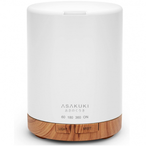 ASAKUKI 5合1七彩精油加濕器 @ Amazon