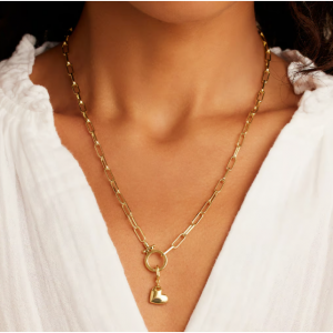 Lou Heart Parker Charm