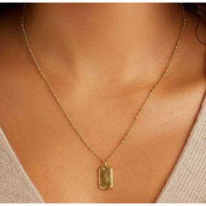 Griffin Dog Tag Necklace