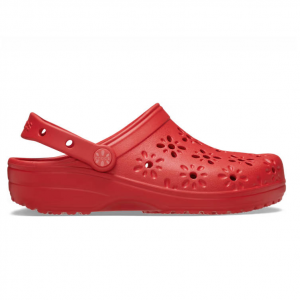 Crocs 经典花卉镂空洞洞鞋