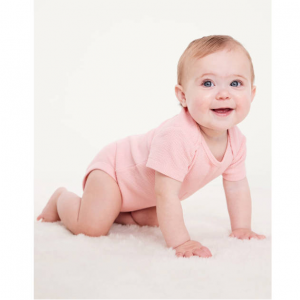 Old Navy 婴幼儿短袖华夫格针织连体衣