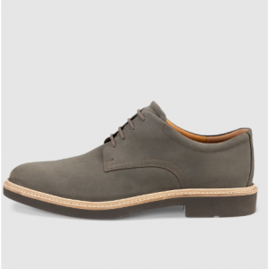 ECCO metropole london Men's Nubuck Derby Shoe 德比皮鞋