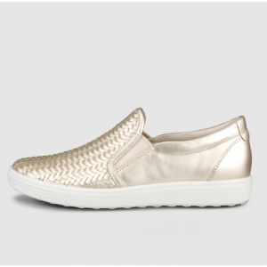 ECCO soft 7 Women's Leather Slip-On Sneaker 一脚蹬休闲鞋