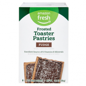 Amazon Fresh, Frosted Fudge Toaster Pastries, 8 Count @ Amazon
