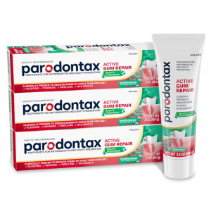 Parodontax Active Gum Repair Breath Freshener Toothpaste, 3x3.4 oz @ Amazon