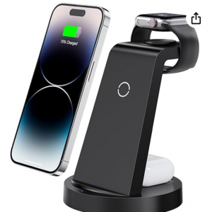 3 in 1 Charging Station for iPhone for $11.99 @Amazon
