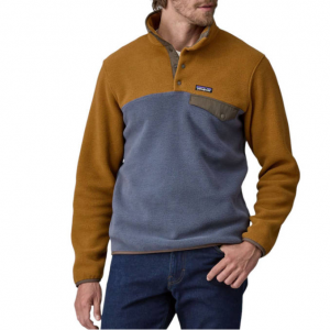 Patagonia Lightweight Synchilla Snap 男士抓绒套头衫