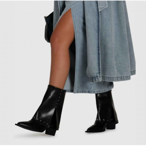 50% Off Forever Young Western Boot - Black @ Wolf & Badger
