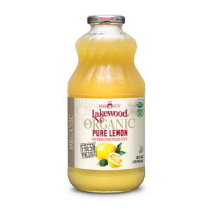 Lakewood 有机纯汁鲜榨柠檬 -- 32 fl oz