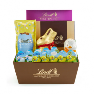 Lindt “小兔子和他的表弟”巧克力礼篮