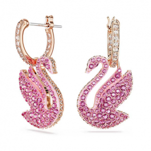 Swarovski Swan drop 耳环