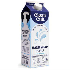 Cleancult - Liquid Hand Soap Refills - Sea Minerals - 32 oz/1 Pack @ Amazon