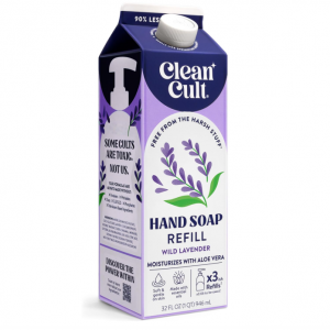 Cleancult Liquid Hand Soap Refill - Wild Lavender - 32 oz/1 Pack @ Amazon