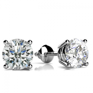 Larson Jewelers 14K 钻石耳钉