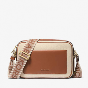 Michael Kors Maeve 大号帆布斜挎包