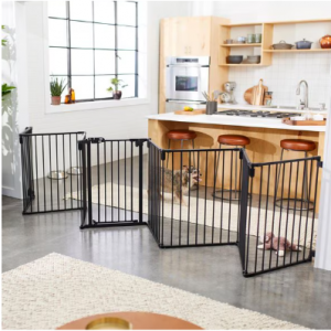 Frisco Steel 8-Panel Configurable Dog Gate & Playpen