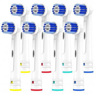 Voguish 电动牙刷替换刷头 适配Oral-B 8支装 @ Amazon