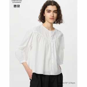 UNIQLO Cotton Sheer 衬衫