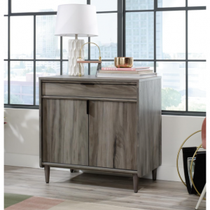 Sauder Clifford Place 2-Door Base Cabinet, Jet Acacia @ Amazon
