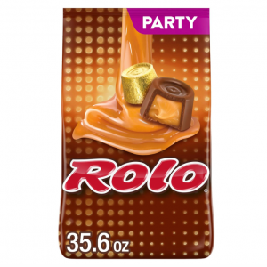 ROLO Rich Chocolate Caramels Candy Party Pack, 35.6 oz @ Amazon