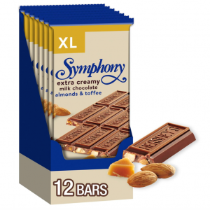 HERSHEY'S 太妃糖杏仁巧克力 4.25oz 12块 @ Amazon