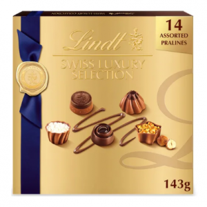 Lindt 瑞士豪华松露巧克力礼盒 14颗装 (5.1 oz)