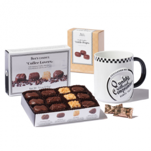 See's Candies 巧克力咖啡杯套装