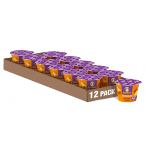 Annie's Real Aged Cheddar Microwavable Mac and Cheese, 2.01 oz (Pack of 12) @ Amazon