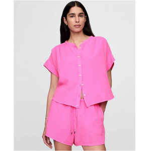 Gap Crinkle Gauze Dolman 衬衫