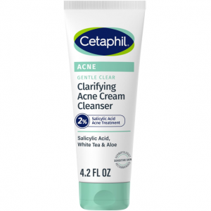 Amazon Cetaphil丝塔芙2%水杨酸温和洁净祛痘洁面乳4.2oz热卖