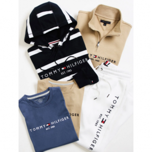 Tommy Hilfiger up to 70% OFF Sale Styles, Stripe V-Neck Favorite T-Shirt $15.80
