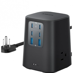 Amazon - Anker 9合1 100W 3AC 4C2A 充電站 帶300J浪湧保護，8折