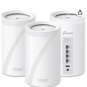 Extra $30 off TP-Link Tri-Band WiFi 7 BE10000 Whole Home Mesh System (Deco BE63) @Amazon
