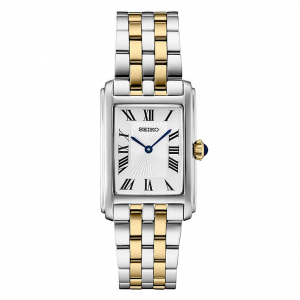 Seiko Essentials Two-Tone 女士不锈钢表带腕表