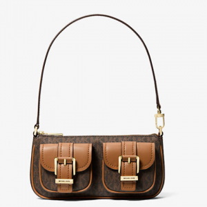 Michael Kors Zoe Signature Logo 小号单肩包