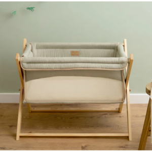 Clair De Lune Organic Folding Crib