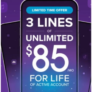 Enjoy up to $60 in monthly savings on 3 lines with Family Plan @Ultra Mobile