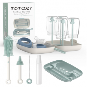 Momcozy Bottle Brush Set - Baby Bottle Cleaner Kit @ Amazon