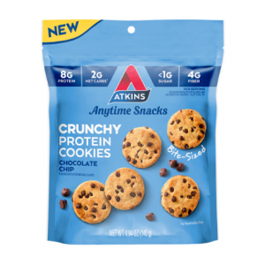 Enjoy a Free Single Box or Bag of Cookies on Orders over $65 @ Atkins