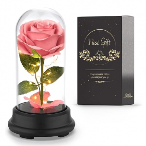Deluxsa Rose Flower Gifts for Women, Valentines Gifts for Her @ Amazon