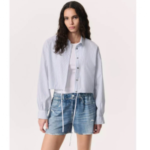 rag & bone Georgie 条纹衬衫