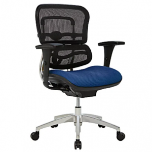 WorkPro® 12000 系列人体工学网面/优质面料中背椅 @ Office Depot and OfficeMax 