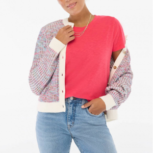 J.Crew Short-sleeve girlfriend crewneck tee