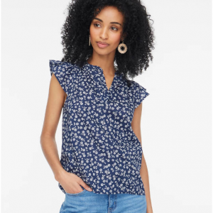 J.Crew 印花上衣